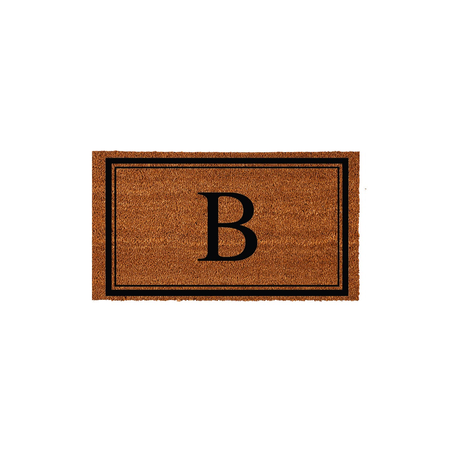 Amazon.com: Evergreen Flag Monogram Letter B Entrance Doormat | 28